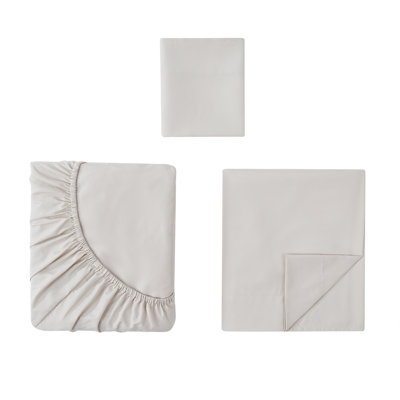 4 Pc. Microfiber Sheet Set - Includes One Fiited Sheet, One Flat Sheet, & Two Standardpillow Case