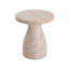 Table d'appoint en béton léger d'extérieur / d'intérieur Travertine