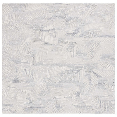 Tapis floral gris / ivoire Willowbrook