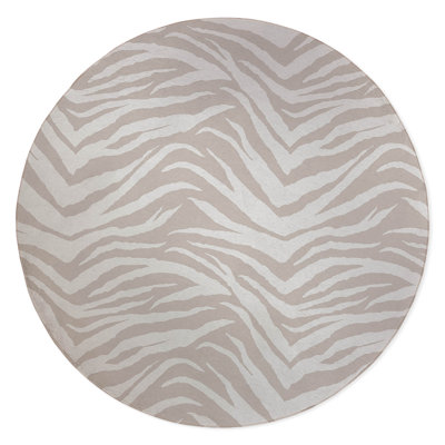 Zebra Patch Non-Slip Outdoor Rug