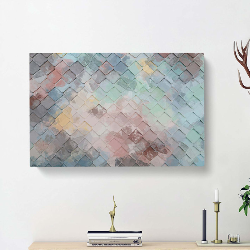 The Good Life In Abstract - Wrapped Canvas, 50cm H x 76cm W x 3cm D