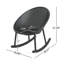  Ensemble de 2 chaises berçantes Modern