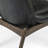 Huger 21.5'' H Genuine Leather Upholstered Oak Dining Chair