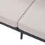 Ensemble de canapés modulaires d'extérieur 6 pièces avec tables basses gigognes et sièges avec coussins pour terrasse, porche et jardin (beige) TREXM