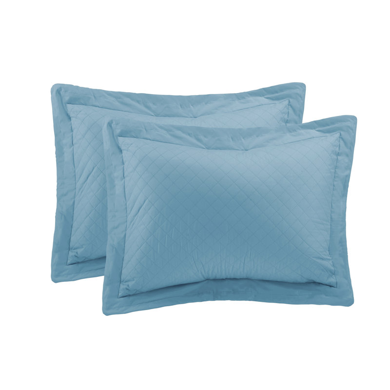 Cotton Sham, Blue, King
