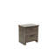 Table de chevet en chêne gris captivant 24 po x 16 po 24 po, produit en bois 24 po 16 po 24 po H, merveilleux