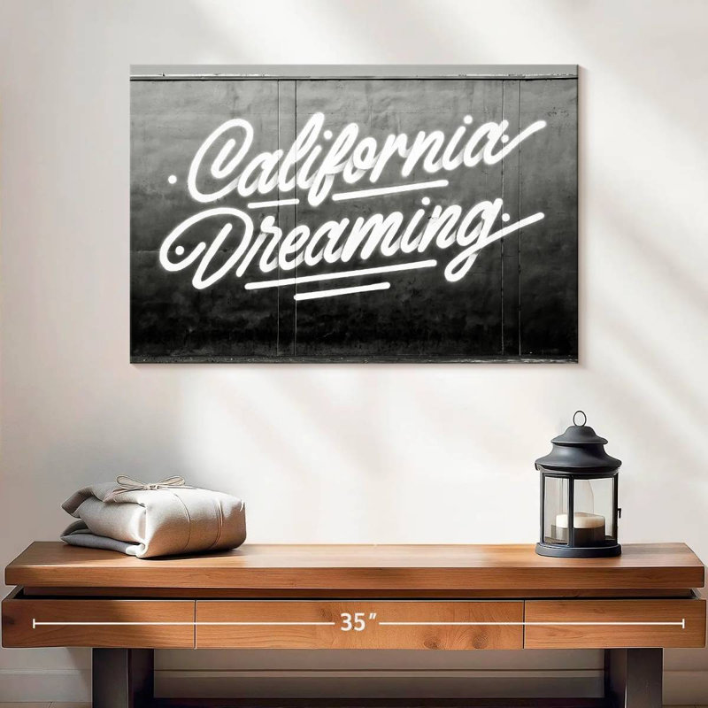 Kavia Black California - Rêve, H 16 po x l 24 po