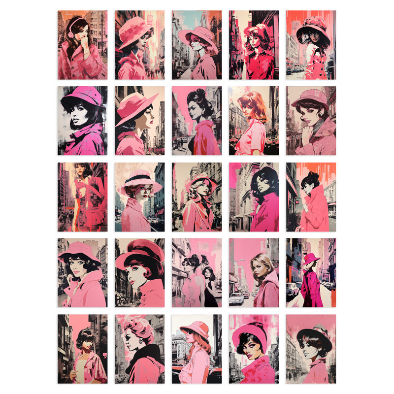 Audelio 50 Piece No Frame Print