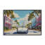 Voiture classique dans une ville tropicale, estampe numérique, design par Franklyn Gregory-1183689667-1183689725