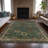 Machine Washable Indoor/Outdoor Xhevrie Fern Rug-111820178