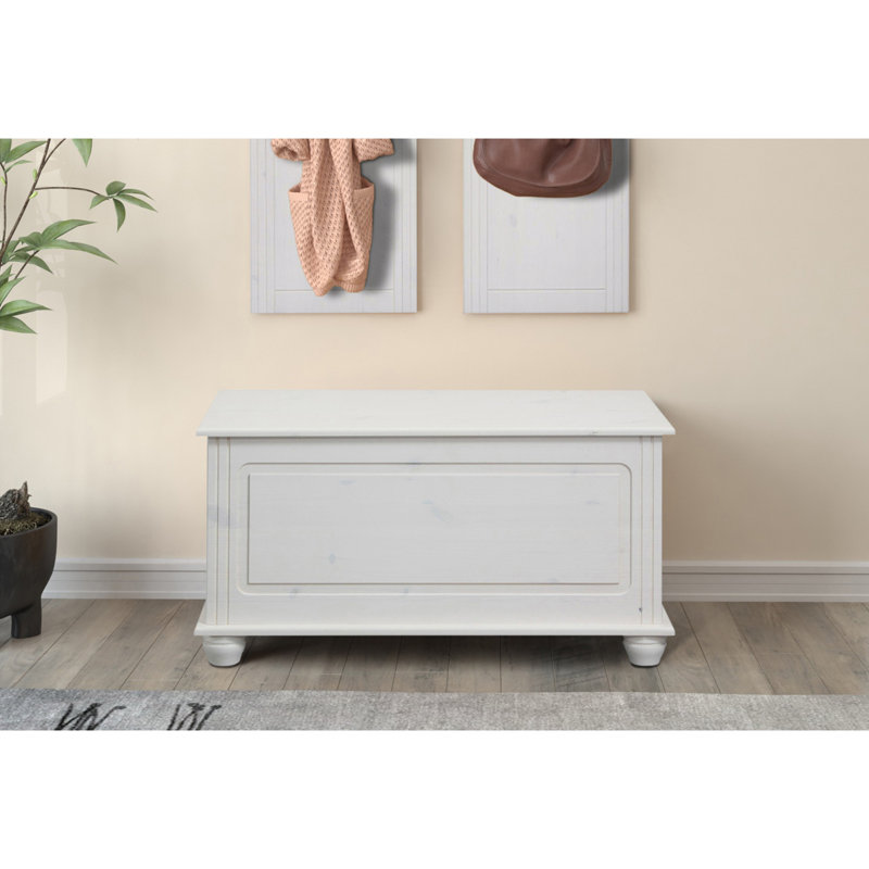 Farley Blanket Chest, White Lacquer