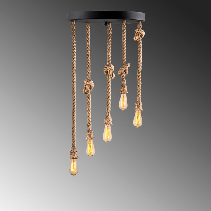 Luminaire suspendu à 5 lumières Mariah