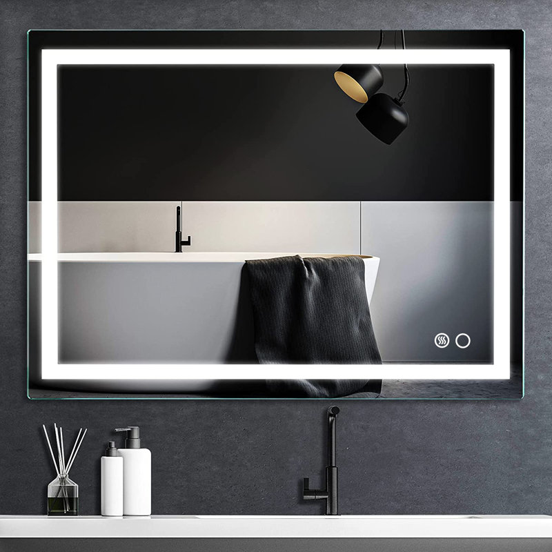Miroir de salle de bain mural Sophia-Lily, 32 po x 24 po