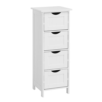 Armoire de rangement autoportante pour salle de bain