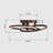 Alliber 3 - Light 23.23'' Simple Geometric LED Semi Flush Mount-788006203