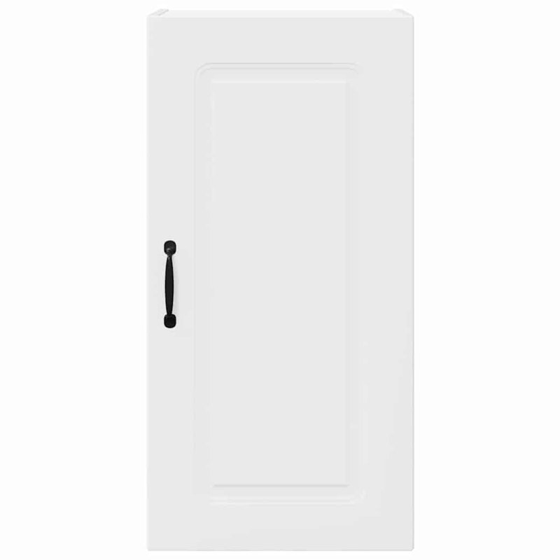 Vidaxl Kitchen Wall Cabinet With Shelf Concrete Grey 40 X 31 X 80 Cm, 80cm H x 40cm W x 31cm D, White