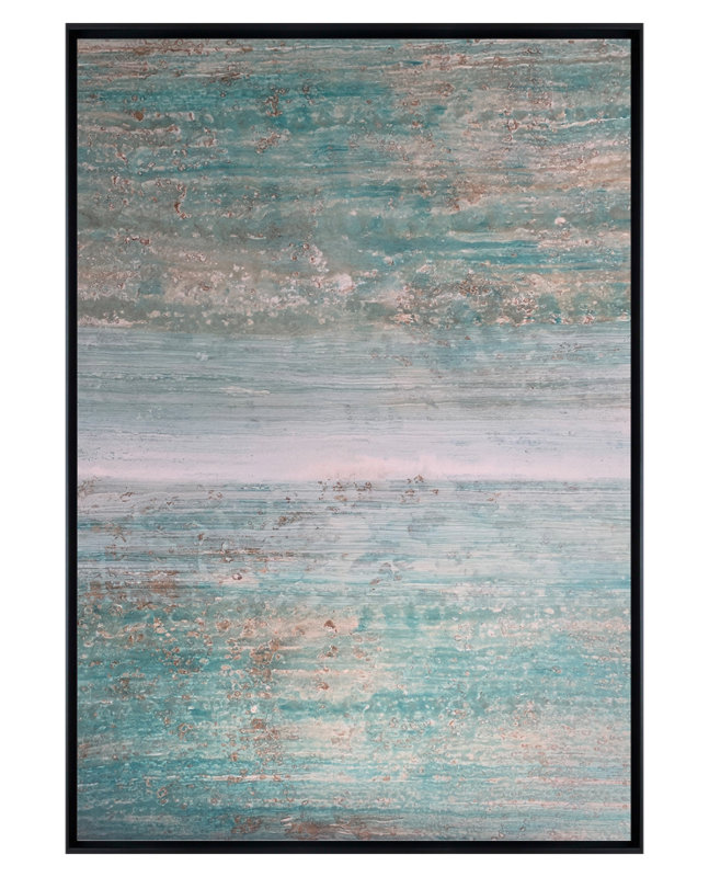 Velora Single Picture Frame Painting on Wood, 110 cm H x 80 cm W, White