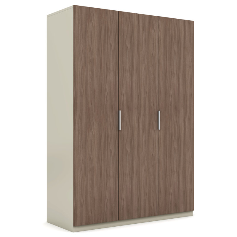 Blocco 3 Door Manufactured Wood Wardrobe