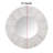 Engineered Wood Round Wall Mirror