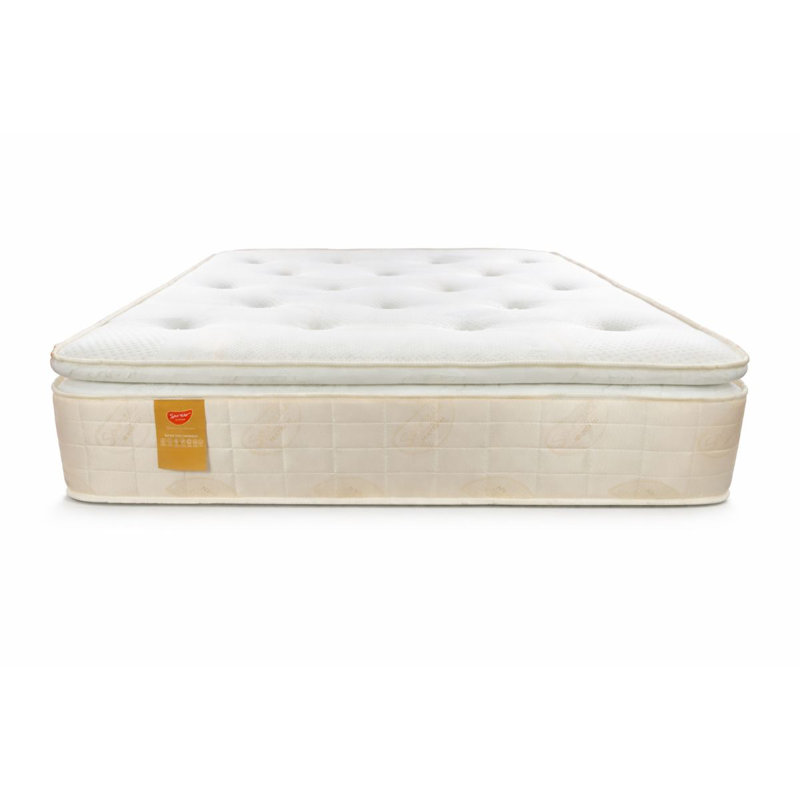 Pillow-Top Open Coil Mattress, Super King (6')