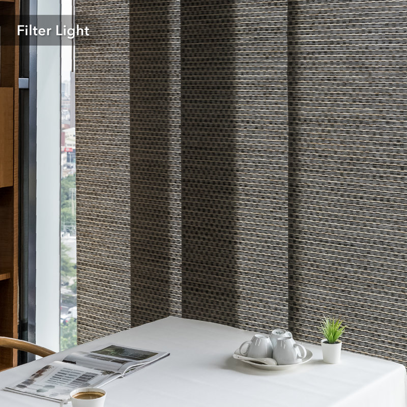 Store vertical filtrant la lumière Sharmaine, Komorebi