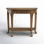 36" Demilune Wood Console Table with Storage-197249957