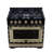 Valente 36" Dual Fuel range in Black-128626426