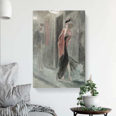 Human Parody by Felicien Rops - Wrapped Canvas