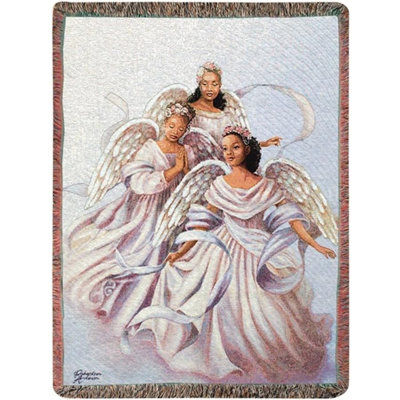 Décoration de salon manuel 50 po x 60 po Angelic Trio