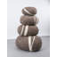 Alwin 30cm Wide Oval Pouffe Ottoman-29137657