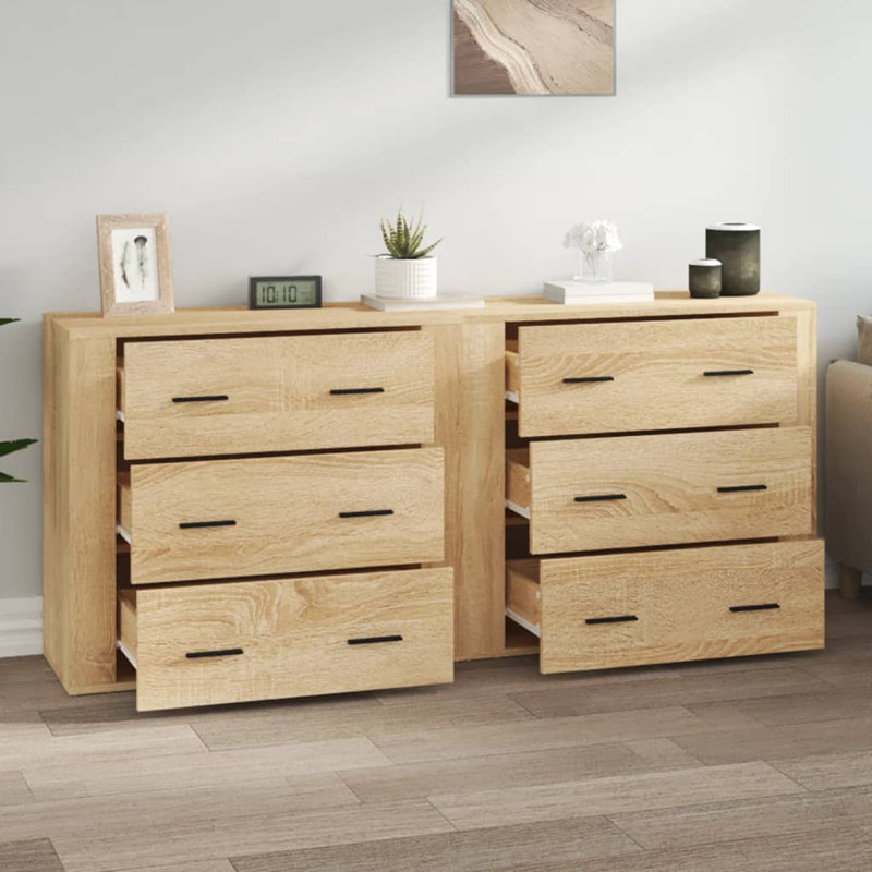 Lauritz Display Cabinet, Sonoma Oak