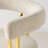Bingham 4 - Person Dining Table Sets With 52'' Round Table & 4 Upholstered Chenille Gold Chairs-1310289642