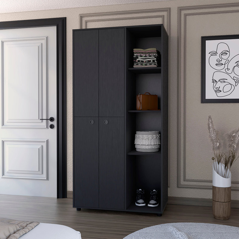 Armoire Maomi, Noir
