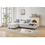 Hidden Storage Units and Matching Accent Pillows for Modern Homes-1912954206