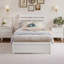 Lit plateforme avec rangement en bois massif et pied de lit Lamareon-1737587694-1737587693