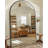 Arched  Metal Oversized Full-Length Mirror-1999766904-1995390107