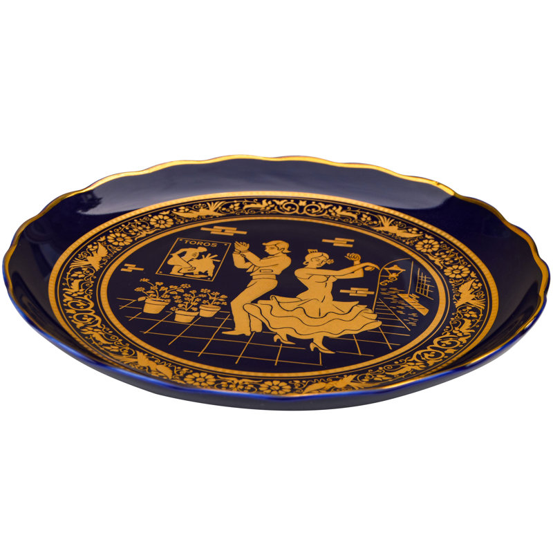 Handmade Porcelain Decorative Plate