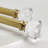 Julbe Adjustable Single Curtain Rod Set-1684251360