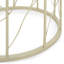 Minerville Glass Top Frame End Table