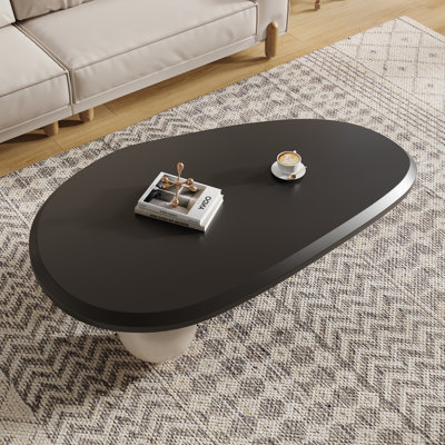 Table basse moderne en bois massif Khattab
