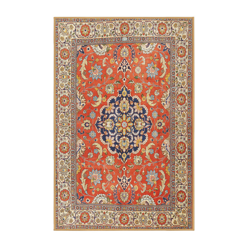 Murfee Oriental Indoor Rug, Rectangle 2' x 5'