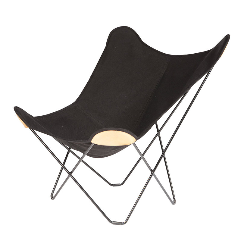 Dominick Upholstered Accent Chair, Black