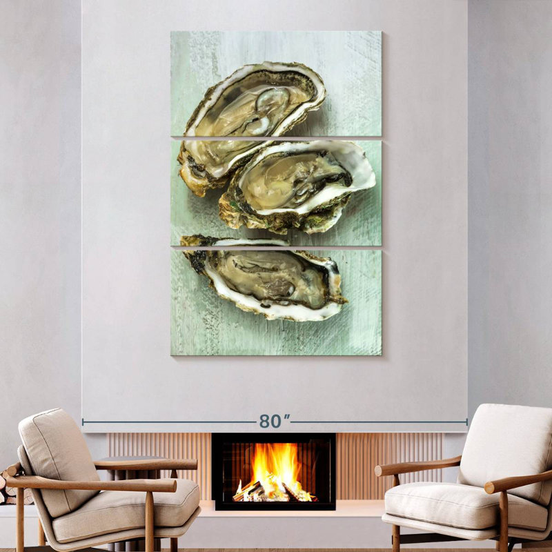 Oyster Shell, 74" H x 48" W