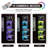 5-Tier Floating Wall Shelf with Bulit-in RGB Lights-653135032