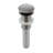 Mokleba Bathroom Sink Pop-Up Drain Without Overflow In Painted Glossy White-123258478