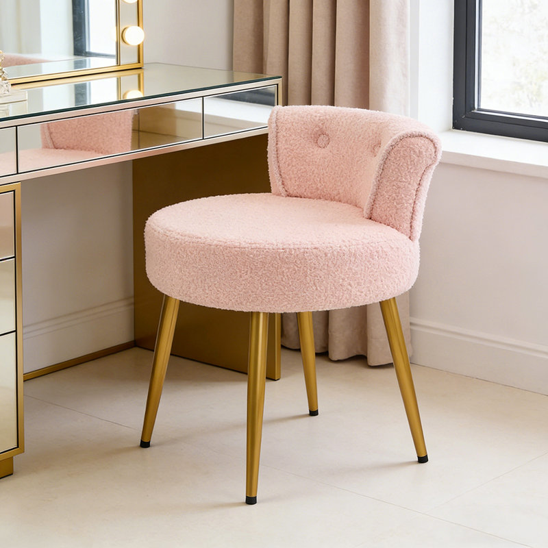 Solid Wood Accent Stool