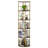 5 Tier 360°rotating Bookshelf Spinning Bookcase Corner Storage Organizer Bedroom Living Room-1441014340