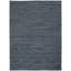 Sound Waves Wool Area Rug in Blue/Graphite-1724574469