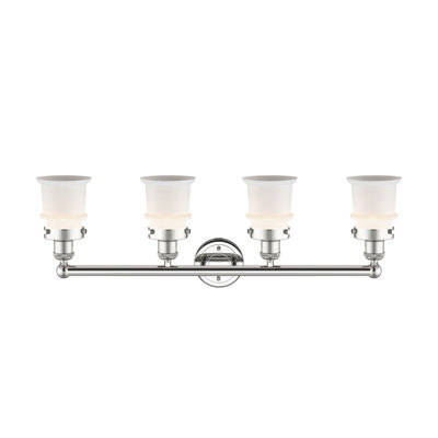 Petit luminaire pour salle de bain 4 lumières Cailen de la collection Edison