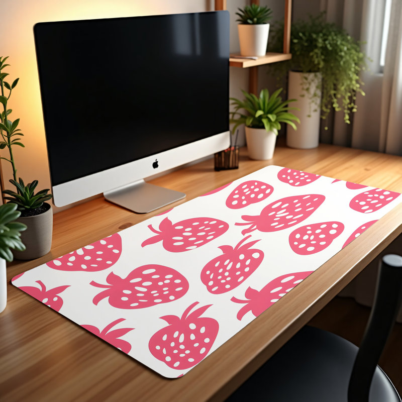 Polyester Desk Pad, 14.4x12.1